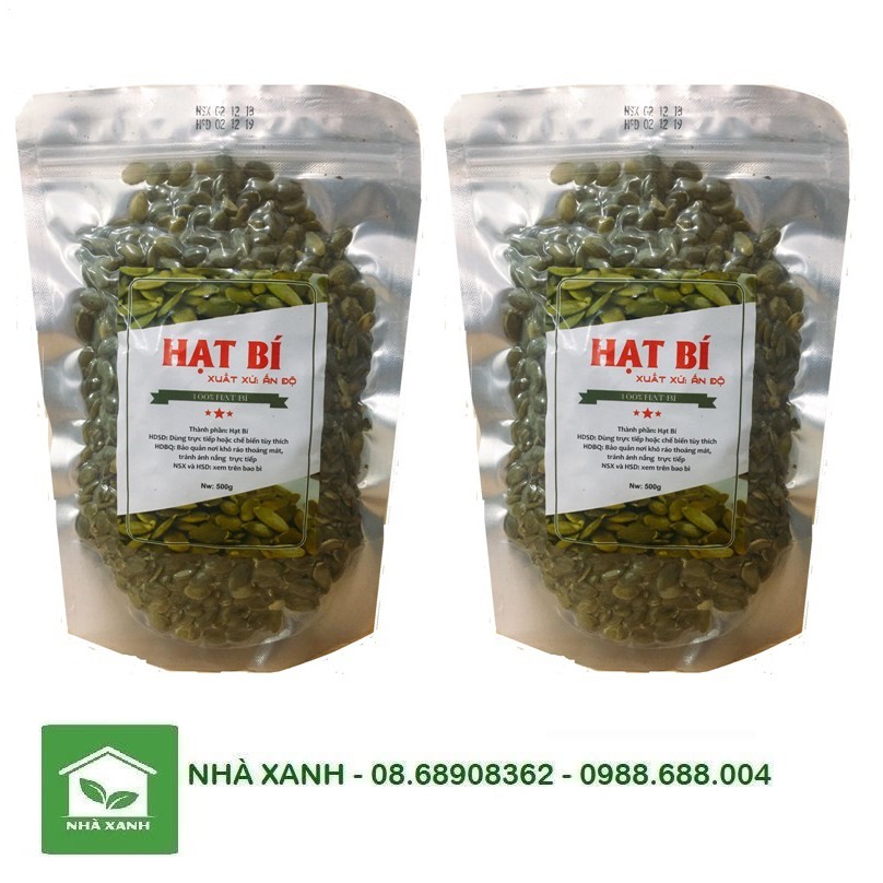 Hạt bí Ấn Độ/ 200gr và 500gr [date: 12/2021]