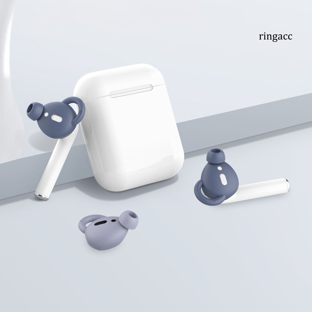 Set 2 đệm silicon chống trượt cho tai nghe Airpods 1 / 2