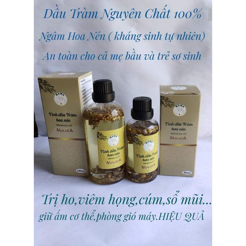 Tinh Dầu Tràm Hoa Nén 100ml