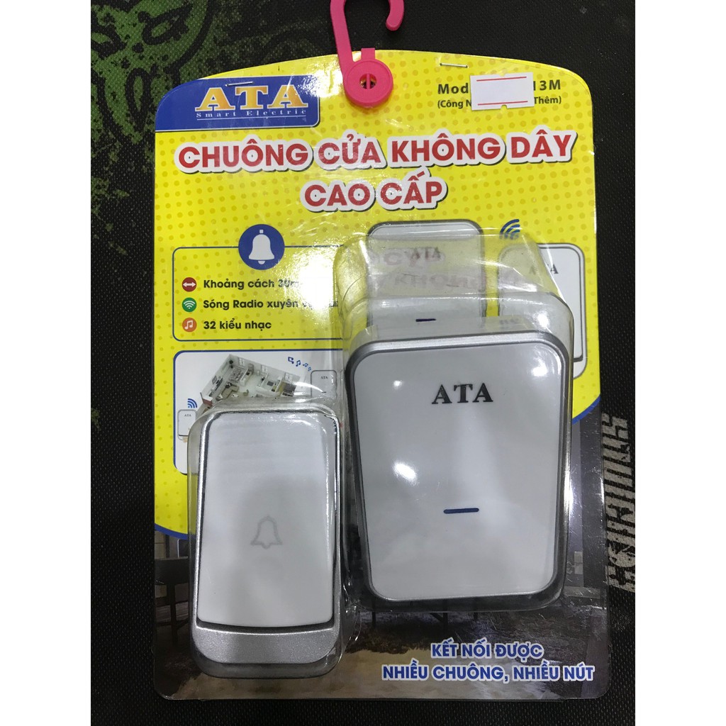 Chuông cửa không dây cao cấp - ATA