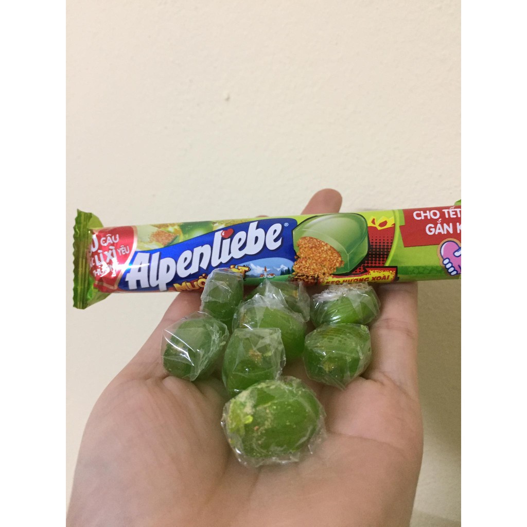 Kẹo Alpenliebe vị xoài non muối ớt (gói 87gr)