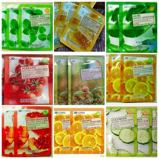 1 bịch 10 miếng Đắp mặt 3d hàn quốc