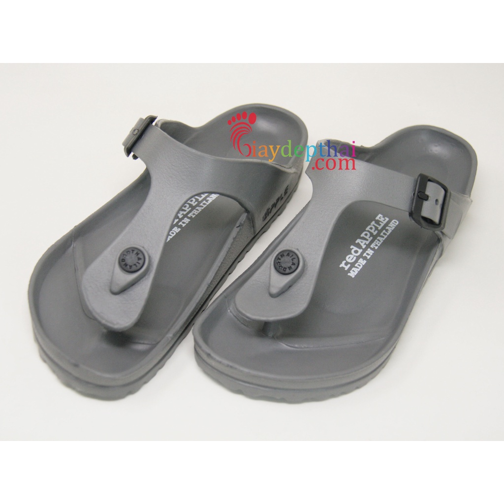 Dép Đúc Thái Lan Unisex quai ngang siêu nhẹ Red Apple BG 2565