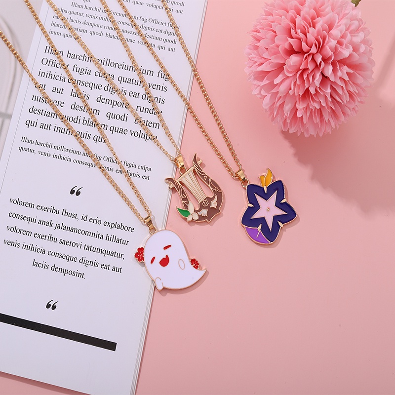 Vòng cổ Mặt Nhân Vật Game Hoa Độc Đáo Dành Cho Cặp Đôi