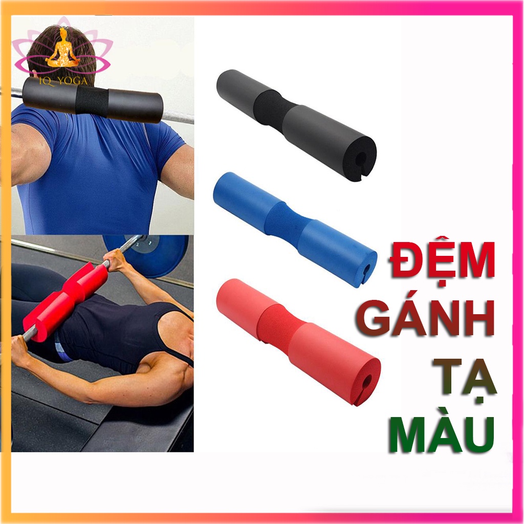 Đệm lót gánh tạ mút xốp chống đau lưng loại full hộp