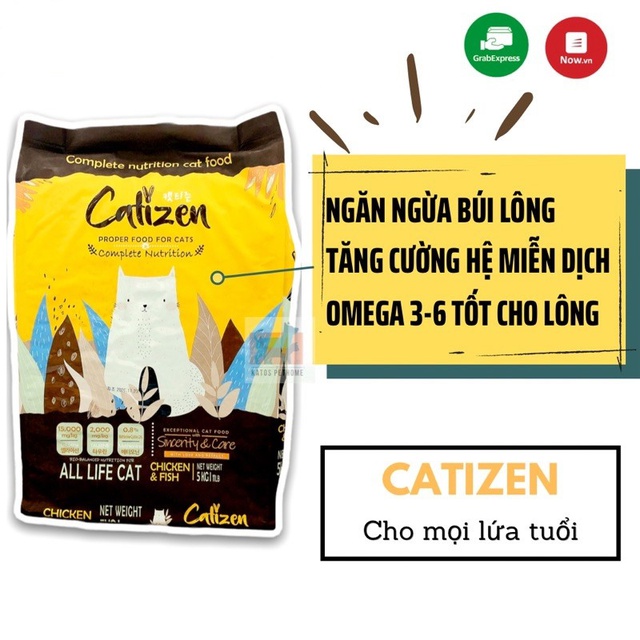 Hạt Hàn quốc Catizen cho mèo mọi lứa tuổi