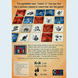 Codenames Pictures Board Game