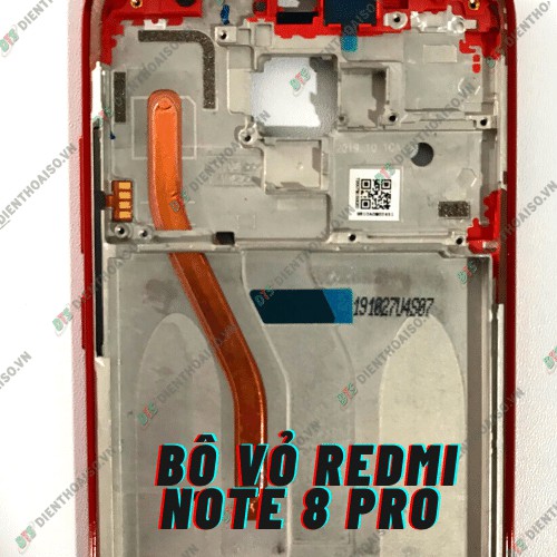 Vỏ xiaomi Redmi note 8 Pro ĐỎ