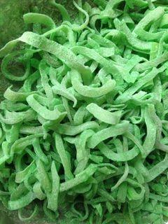 Mứt dừa bánh tẻ nhà làm
