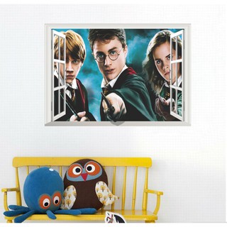 Decal trang trí cửa sổ Harry Potter