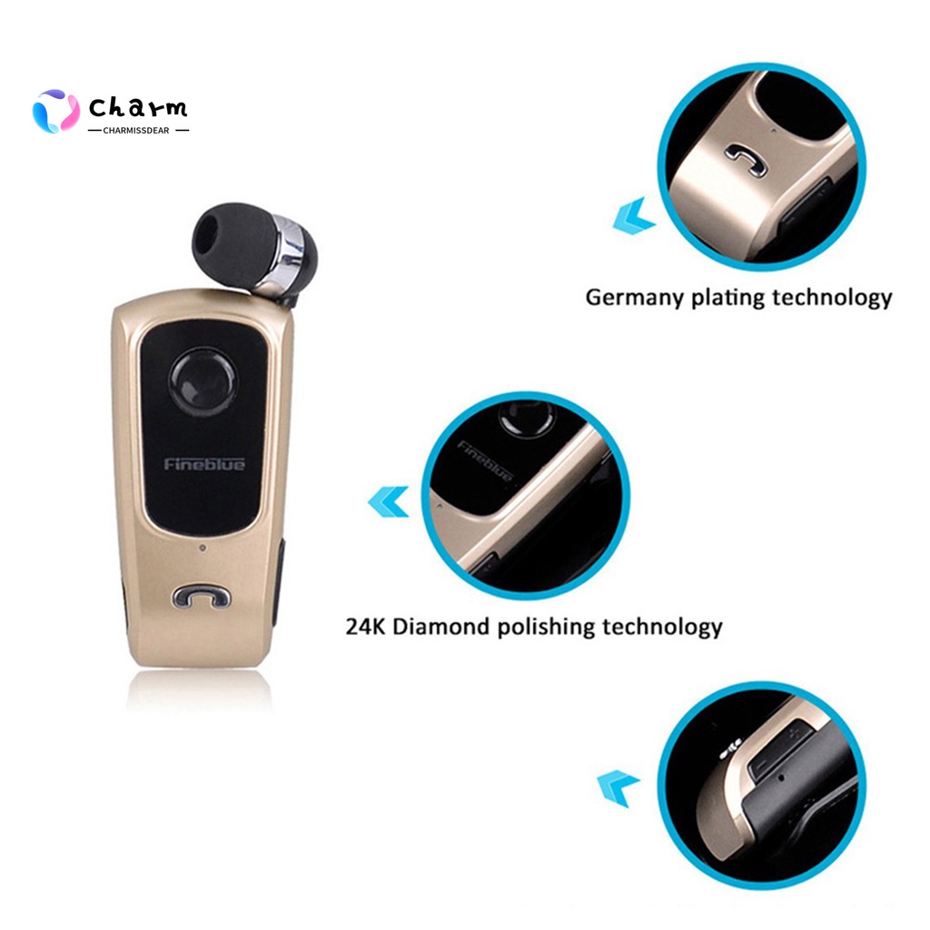 Tai Nghe Bluetooth F920 Có Kẹp Cài Áo Tiện Dụng