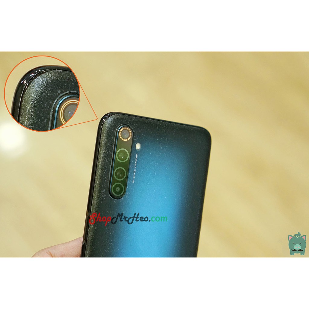 Skin Dán Mặt Sau Lưng Vân 3D OPPO Realme 6 - Realme 6 Pro - X50 - X50 5G - Carbon, Hình hộp, Nhám, Vân Da