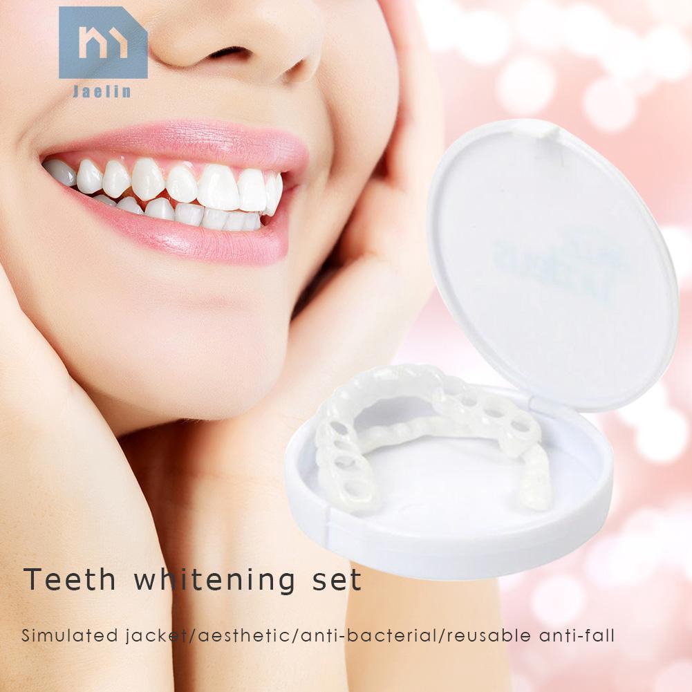 Bộ Hàm Răng Trên Và Dưới Bằng Silicone Giúp Làm Trắng Răng Trên Trên Và Dưới