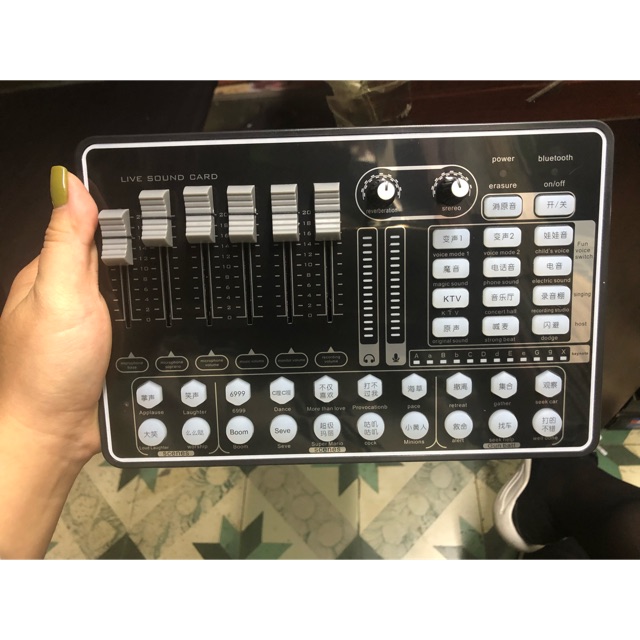 Sound card thu âm K9 bluetooth  ( BH 12 Tháng )