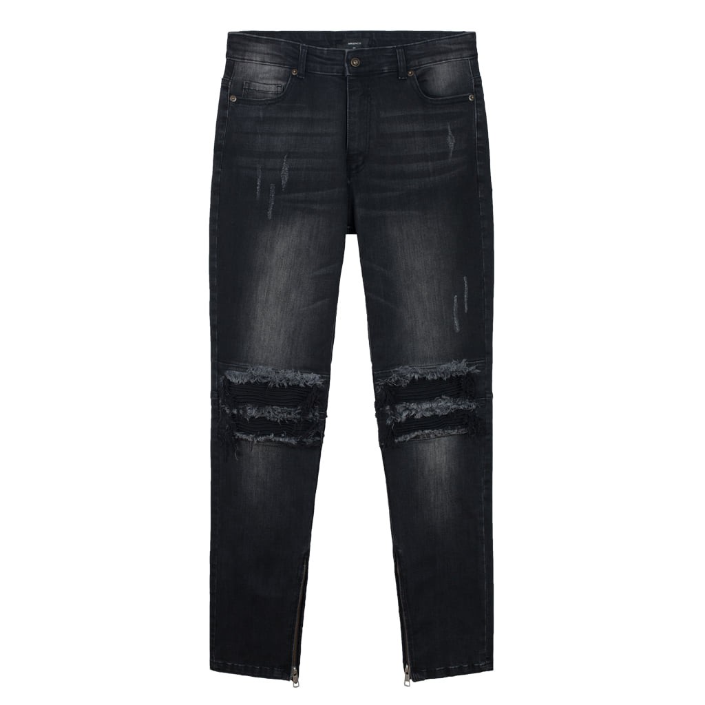 Quần jean nam MIKENCO Distressed Jeans | BigBuy360 - bigbuy360.vn