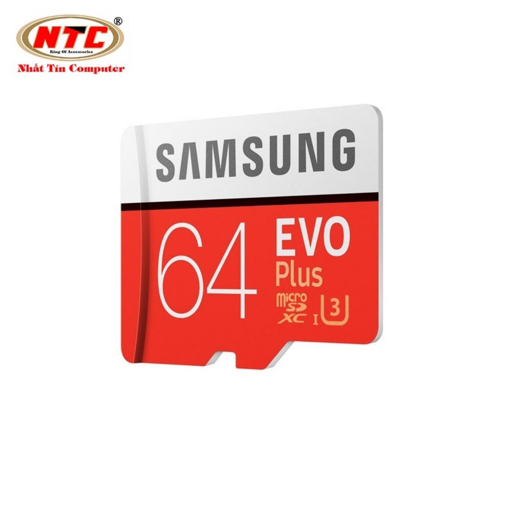 Thẻ nhớ MicroSDXC Samsung Evo Plus 64GB 130MB/s 20MB/s U1 2K - box Hoa 2022 (Trắng)