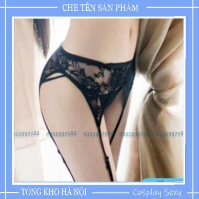 Kẹp tất đùi ren dùng để giữ tất đùi  Set ồm kẹp tất + chip T gợi cảm Phụ kiện đồ cosplay TKVN