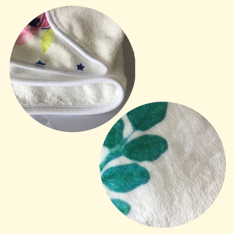Chăn Flannel Mềm Mại Đánh Dấu Cột Mốc Phát Triển Theo Tháng Cho Bé Sơ Sinh