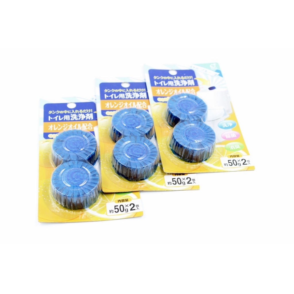 Set 2 viên thả bồn cầu hương cam Nhật Bản