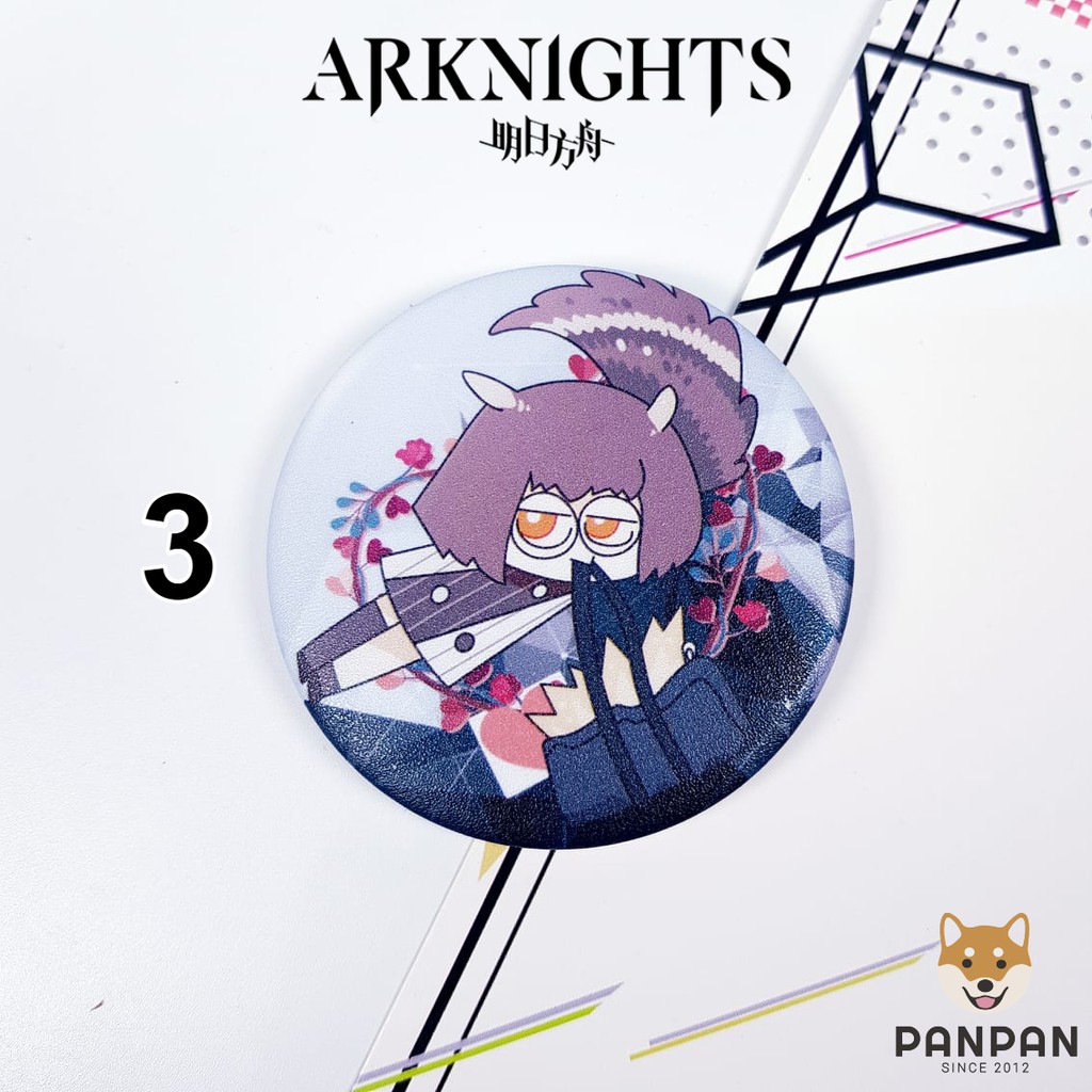 Huy Hiệu Lẻ Arknights (6CM)