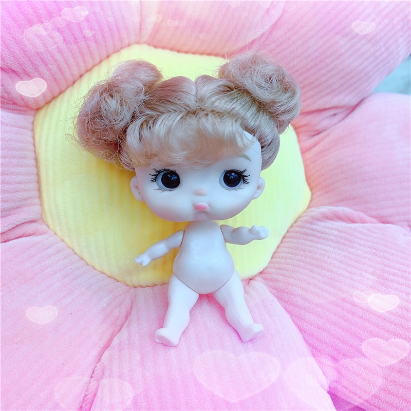 Búp Bê 10CM 5 Khớp Nối Có Thể Tháo Rời Dễ Thương Cho Bé Gái