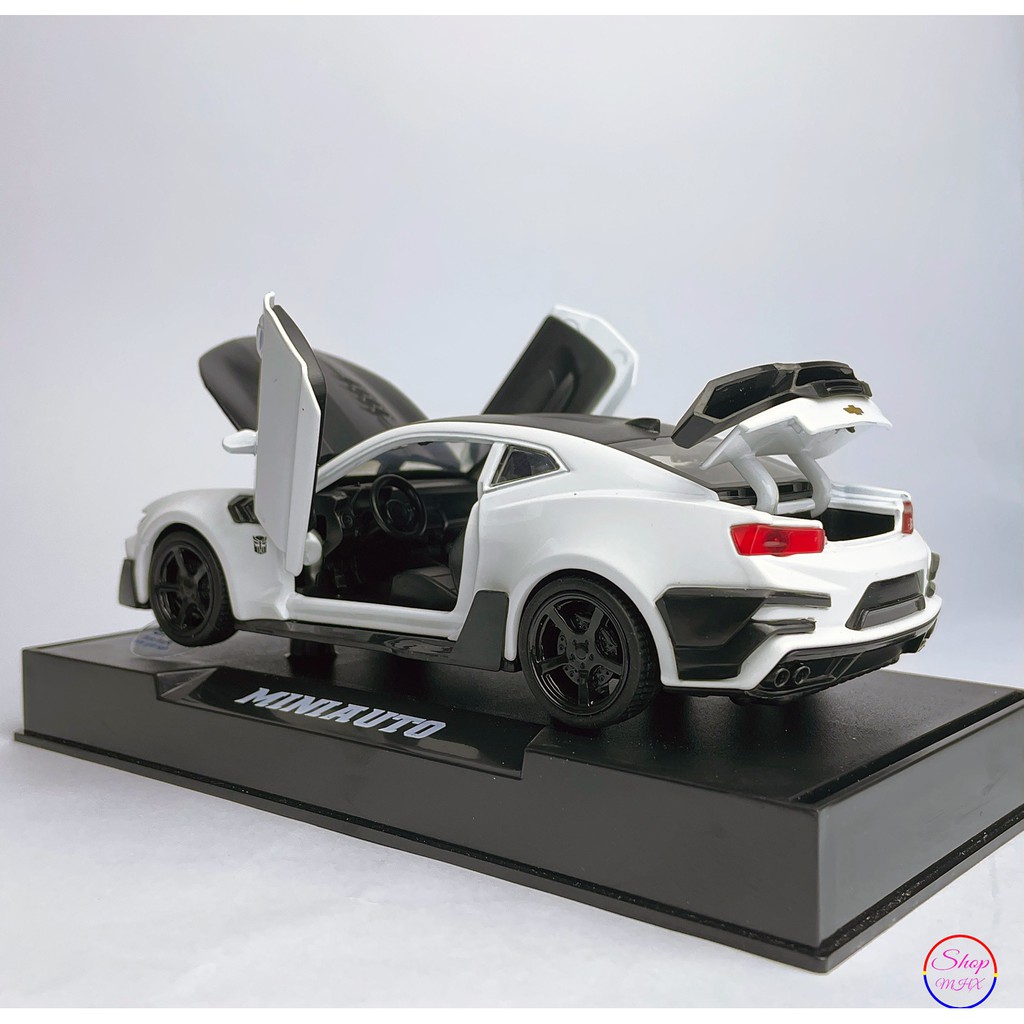 Ô tô đồ chơi Xe mô hình Chevrolet Camaro TẶNG KÈM BIỂN SỐ tỉ lệ 1:32 MiniAuto