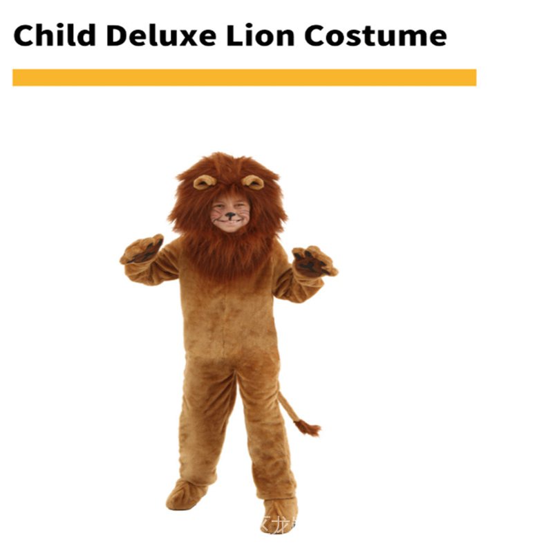 Bộ Đồ Hóa Trang Vua Sư Tử Sang Trọng Dành Cho Trẻ Em