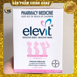 Vitamin tổng hợp elevit bầu 100 viên