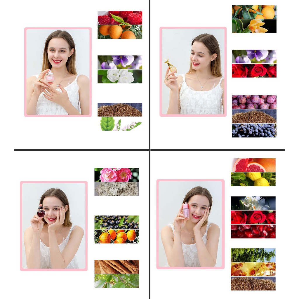 Bộ 4 chai nước hoa nhũ cao cấp GEFEILIYA | Thế Giới Skin Care