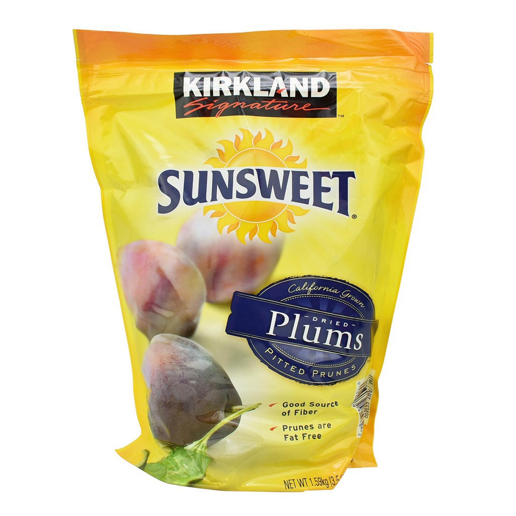 Mứt Mận Sấy Khô Kirkland Signature Sunsweet 1.59kg - Mỹ 2023