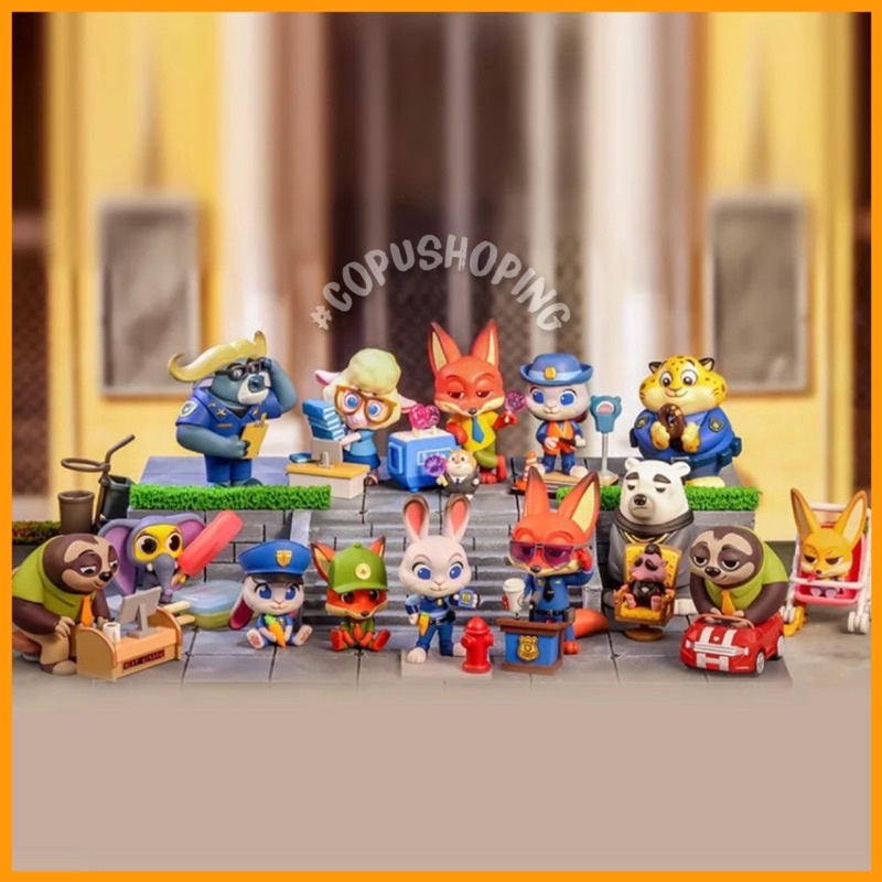 Mô hình Zootopia Disney Pop Mart