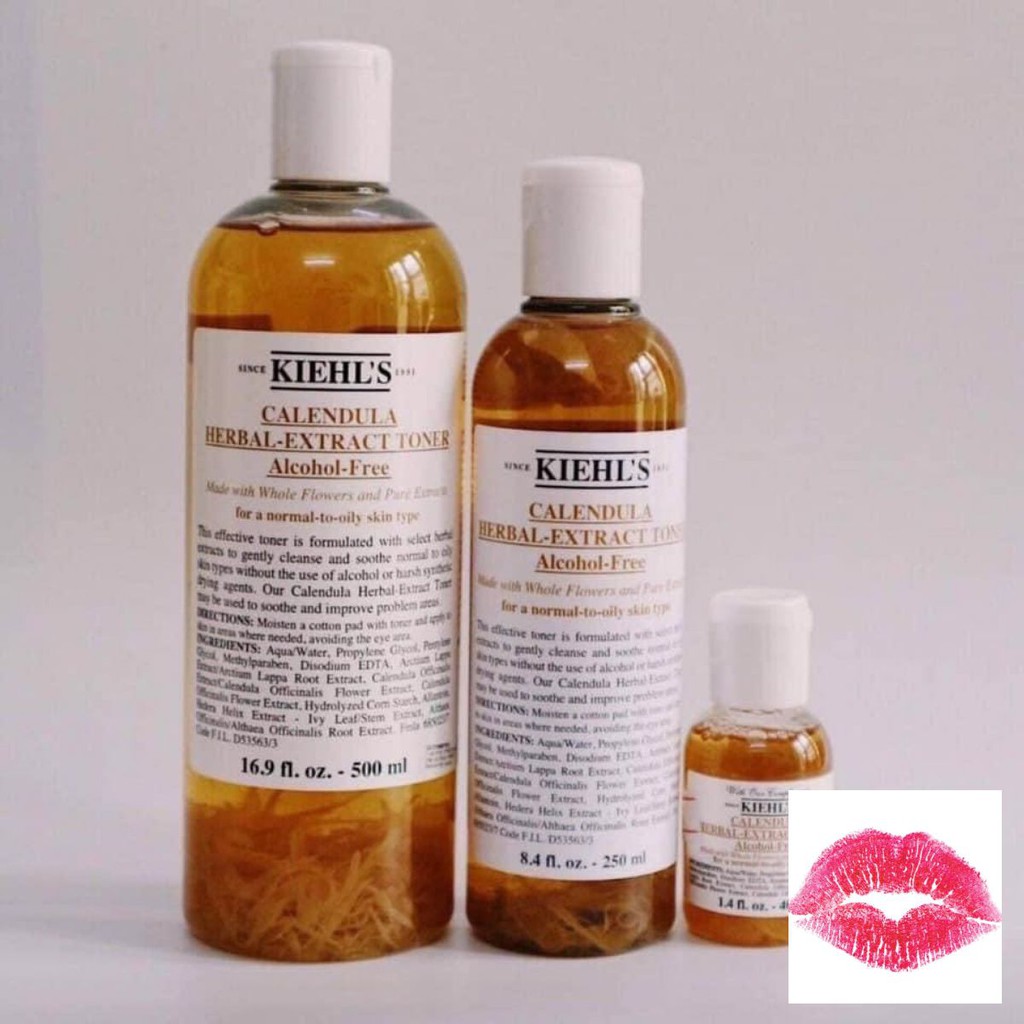 Toner Kiehls, Toner Hoa Cúc Kiehl's 250ml, 500ml Hàng đủ Bill