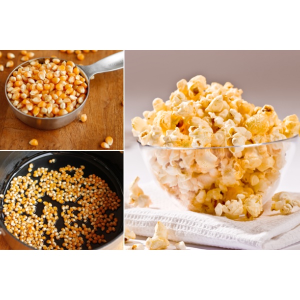 Bắp nổ rang bơ - Món ăn vặt thơm ngon