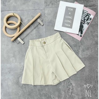 Quần giả váy xếp ly skirt cạp lưng cao ngắn chữ A phong cách ulzzang 🌈🌈