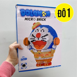 Xếp hình 3D trí tuệ mèo máy Doraemon, Doremi - Magic Blocks