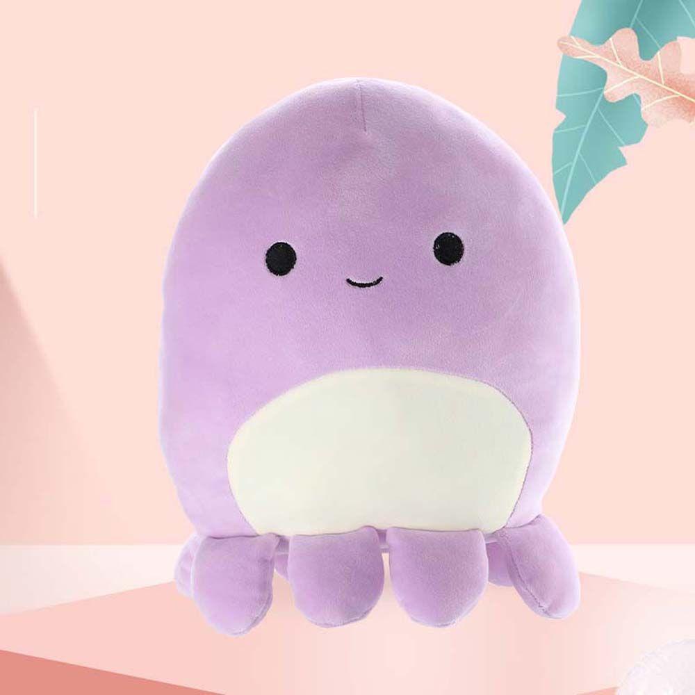 LANFY Đồ chơi nhồi bông Hình Bạch Tuộc Dễ Thương Cho Bé