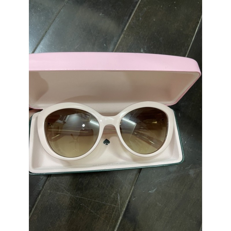 Kính mát Kate Spade chính hãng hàng nhập Mỹ màu hồng nhạt