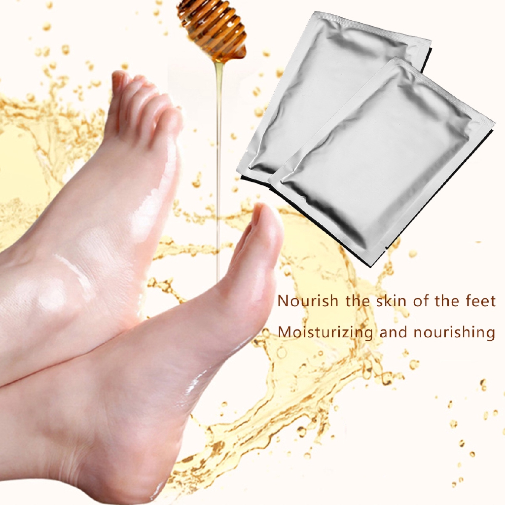 Một cặp mặt nạ dành cho chân dùng để loại bỏ da chết MM MM | BigBuy360 - bigbuy360.vn