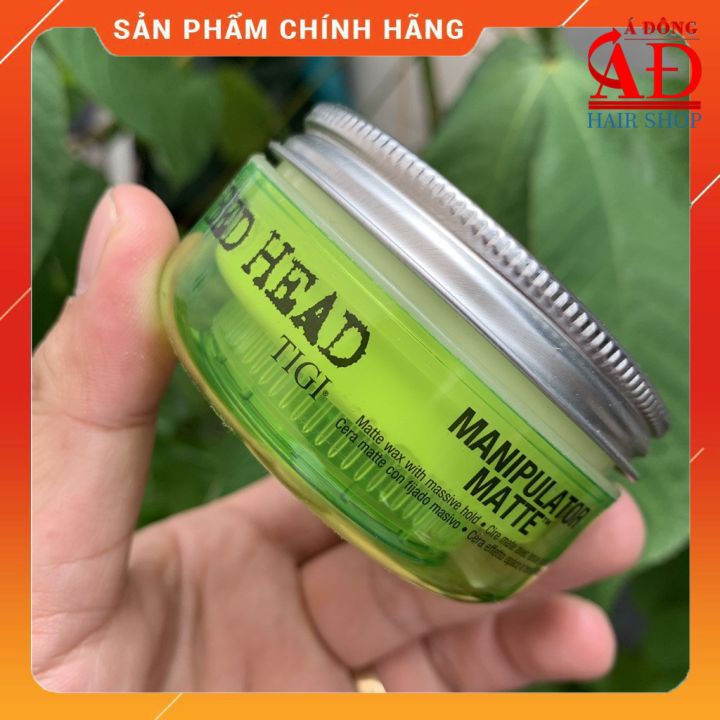 [+Tặng mũ trùm] SÁP GIỮ NẾP MẠNH HIỆU ỨNG MỜ TIGI BEDHEAD MANIPULATOR MATTE 57G