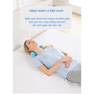 Gối massage cổ chữ C Hàn Quốc.