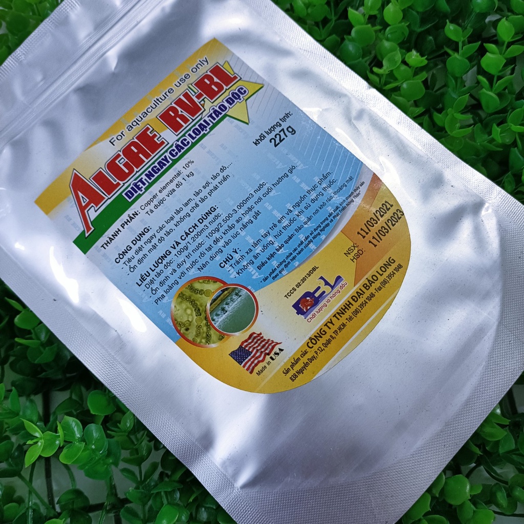 Diệt tảo ao hồ nuôi thuỷ sản Algae RV-Bl