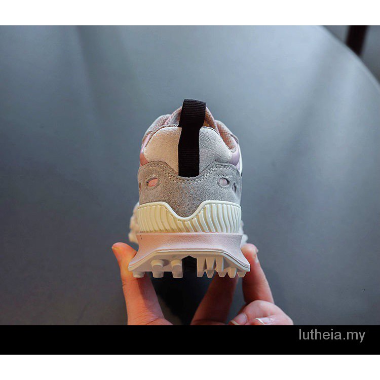 Giày Thể Thao Siêu Nhẹ Thoáng Khí Phong Cách Hàn Quốc Thời Trang Cho Bé Gái