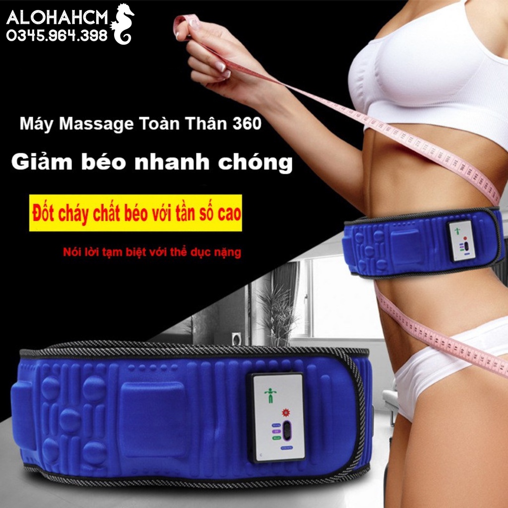 Đai Massage Giảm Béo Toàn Thân X5 Công Nghệ Massage Hiện Đại Từ HÀN QUỐC, Giúp Giảm Eo Săn Chắc Cơ Thể