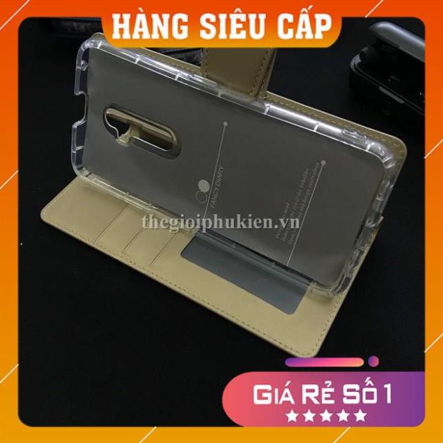 Bao da dạng ví OPPO Reno2 F, Reno2 Z, OPPO Reno 2F hiệu Hanman có quai cài