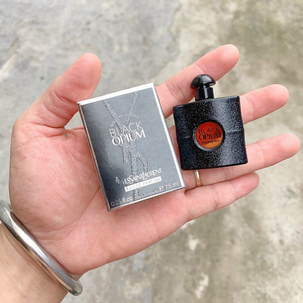 Nước hoa ysl t Black Opium 7.5ml màu đen 2021 - dành cho nữ
