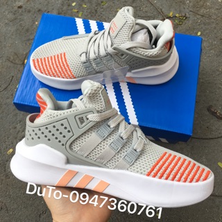 [SALE SỐC-FULLBOX] Giày EQT Xám Cam size 36->39