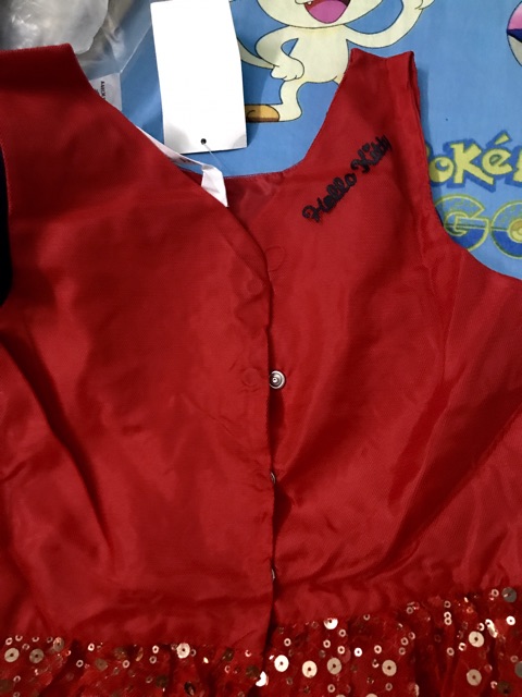 Đầm H&M mèo hello kitty xuát xịn