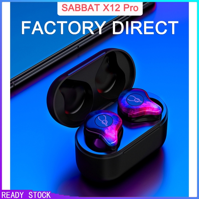 SABBAT X12pro Wireless Bluetooth 5.0 Bilateral Call Headphones In-ear Sports Headset