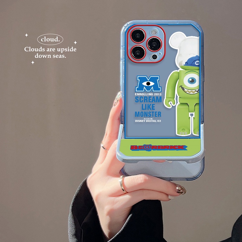 Ốp Điện Thoại Trong Suốt Chống Sốc Có Giá Đỡ Cho IPhone 13 12 11 Pro MAX X 8 7 6 Plus 13pro XR X MAX 12 Se 2020