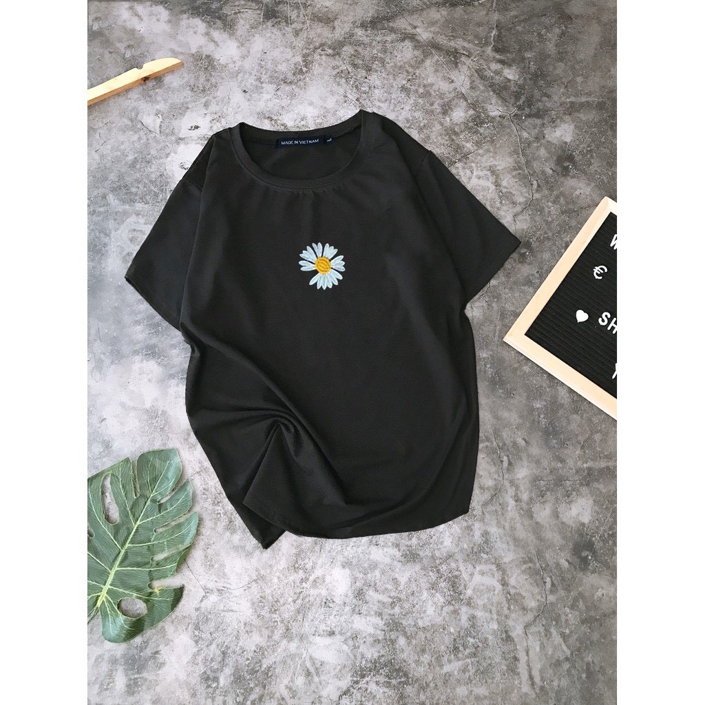 Áo Hoa Cúc Nhí Cotton Co Giãn 2 Chiều